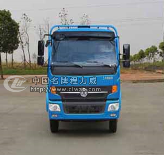 国五东风凯普特挂桶对接式垃圾车