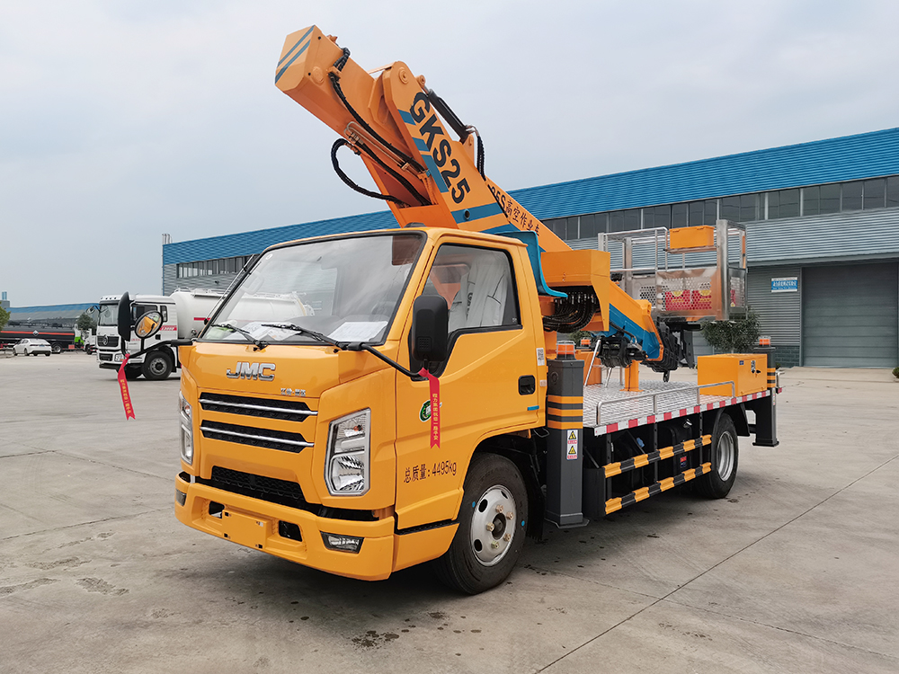 江铃25米蓝牌高空作业车